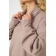 Женский костюм однотонный вафельный, цвет бежевый, 102R410