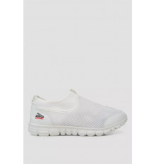 Слипоны мужские, цвет белый, 244RA317