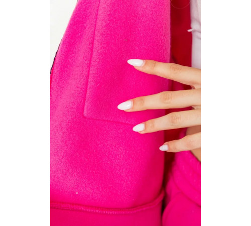 Спорт костюм женский на флисе, цвет розовый, 102R402