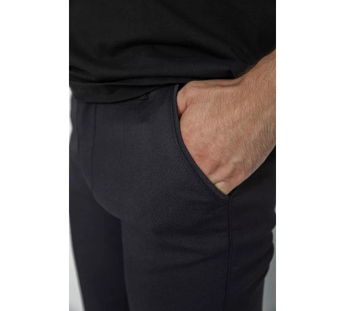 Штани класичні чоловічі, колір чорний, 244RFH313-1
