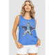 Майка жіноча, колір джинс, 172R102-1
