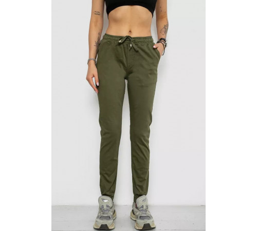 Штани жіночі, колір хакі, 182R1364