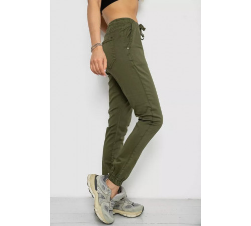 Штани жіночі, колір хакі, 182R1364