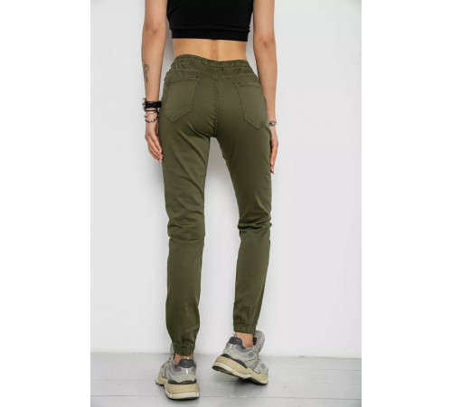 Штани жіночі, колір хакі, 182R1364