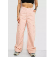 Джинси жіночі, колір персиковий, 250R2535