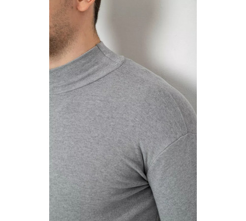 Гольф мужской на флисе, цвет светло-серый, 238R338-1.