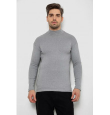 Гольф чоловічий на флісі, колір світло-сірий, 238R338-1