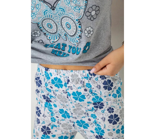 Пижама женская, цвет серый, 243R2528