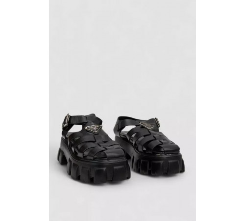 Босоножки женские, цвет черный, 243R9207