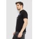 Мужская футболка с принтом, цвет черный, 241R1909