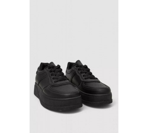 Кеды женские, цвет черный, 248RQT02