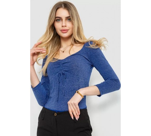 Боді ошатне, колір синій, 244R100 Боді ошатне, колір синій, 244R100