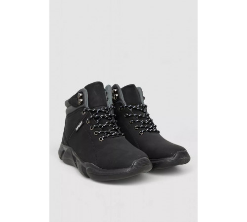 Ботинки мужские демисезонные, цвет черный, 131R184304.