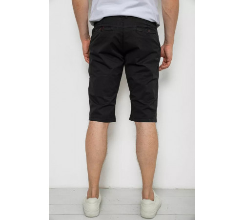 Шорты мужские, цвет черный, 244RLS24-0177