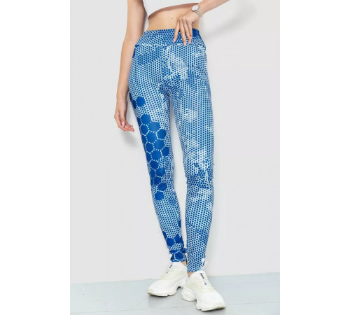 Лосины, цвет сине-белый, 172R3112-5