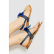 Босоножки женские, цвет синий, 214RF25