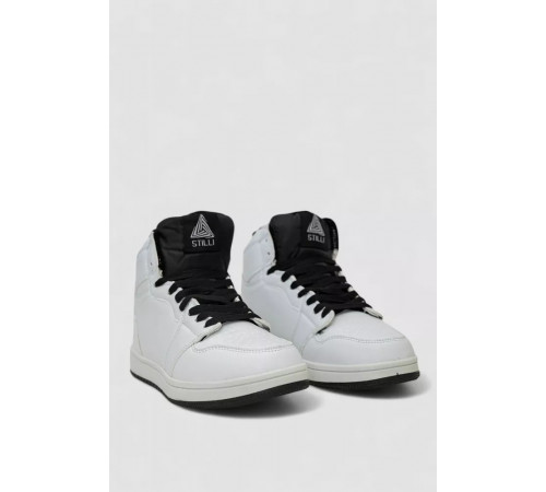 Кросівки чоловічі зимові на хутрі, колір біло-чорний, 248RH1010-24