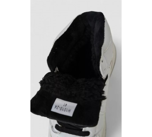 Кросівки чоловічі зимові на хутрі, колір біло-чорний, 248RH1010-24