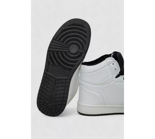 Кросівки чоловічі зимові на хутрі, колір біло-чорний, 248RH1010-24