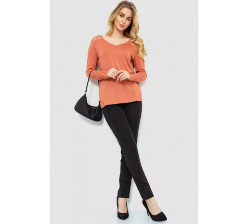 Жіноча кофта, колір темно-кораловий, 244R034