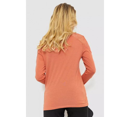 Жіноча кофта, колір темно-кораловий, 244R034