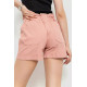 Шорти жіночі класичні з манжетом, колір пудровий, 214R833