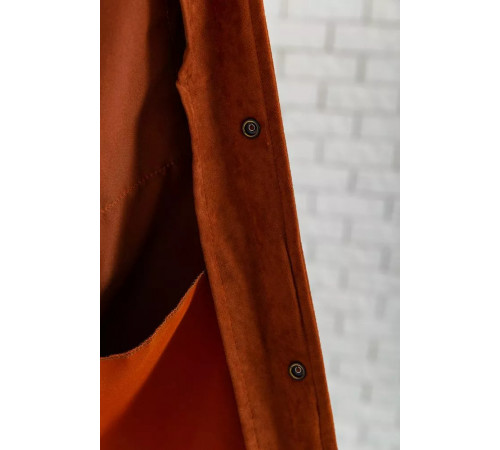 Ветровка мужская на кнопках, цвет коричневый, 131R3022-1.