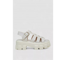 Босоножки женские, цвет белый, 243R9206