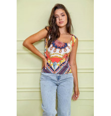 Майка жіноча, колір різнобарвний, 167R237