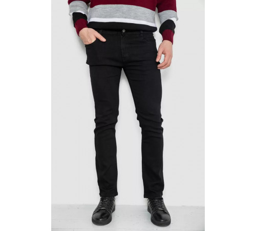 Джинсы мужские, цвет черный, 244R1035.