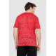 Мужская футболка с принтом, цвет красный, 244R6020