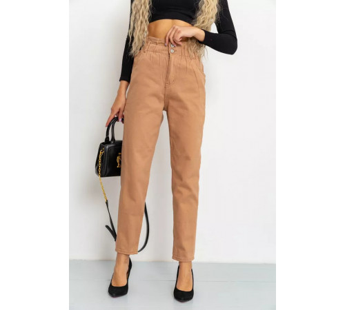 Джинсы женские, цвет бежевый, 164R2088