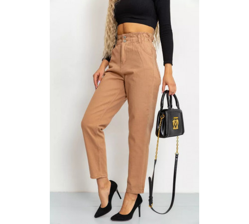 Джинсы женские, цвет бежевый, 164R2088