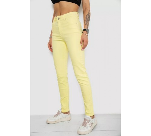 Джинси жіночі Slim Fit, колір жовтий, 182R1489S19 Джинси жіночі Slim Fit, колір жовтий, 182R1489S19