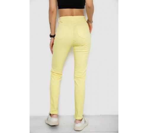 Джинси жіночі Slim Fit, колір жовтий, 182R1489S19 Джинси жіночі Slim Fit, колір жовтий, 182R1489S19