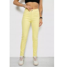 Джинси жіночі Slim Fit, колір жовтий, 182R1489S19