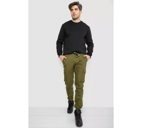 Брюки мужские с карманами 244R2078, цвет хаки, 243R8081 Брюки мужские с карманами 244R2078, цвет хаки, 243R8081