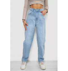 Джинси жіночі MOM, колір блакитний, 255RM578