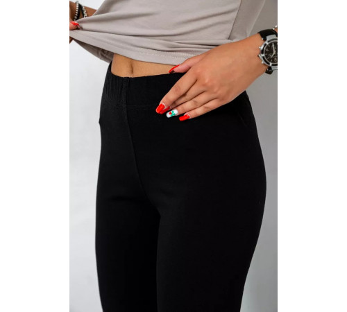 Велотреки однотонные, цвет черный, 102R5234