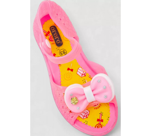 Босоножки детские, цвет розовый, 243ROG603