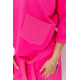 Костюм жіночий повсякденний, колір рожевий, 115R0518