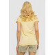 Піжама жіноча з принтом, колір жовтий, 243R3055