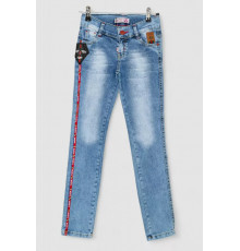 Джинси дитячі для хлопчиків, колір темно-блакитний, 247R1822