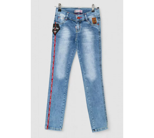 Джинси дитячі для хлопчиків, колір темно-блакитний, 247R1822