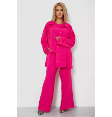 Костюм жіночий трійка, колір рожевий, 102R5255