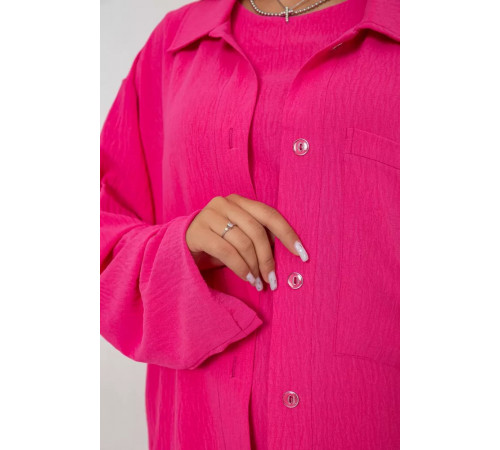 Костюм женский тройка, цвет розовый, 102R5255