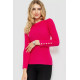 Кофта жіноча трикотажна однотонна, колір рожевий, 204R017