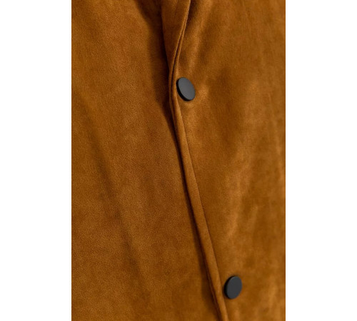 Вітровка чоловіча на кнопках, колір гірчичний, 131R3022