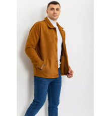 Вітровка чоловіча на кнопках, колір гірчичний, 131R3022