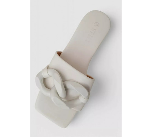 Шльопанці жіночі, колір білий, 248RL165